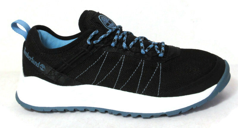 Timberland Women's Black Solar Wave Low Trail Hiking Sneakers A2BB4