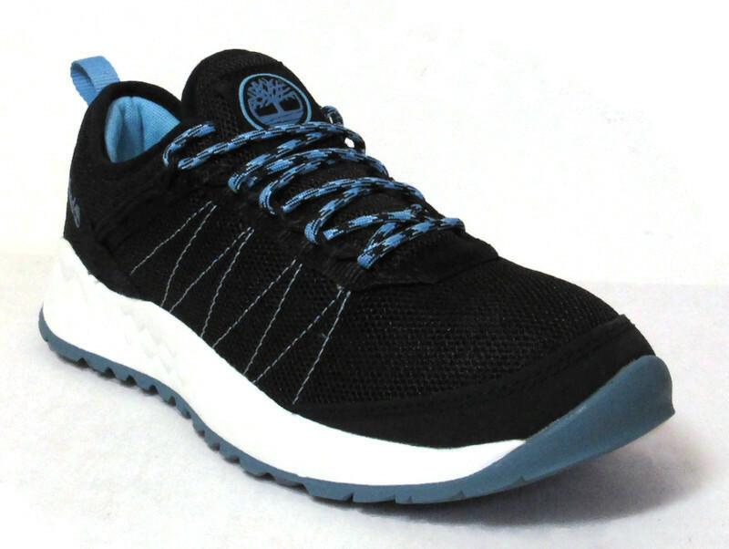 Timberland Women's Black Solar Wave Low Trail Hiking Sneakers A2BB4