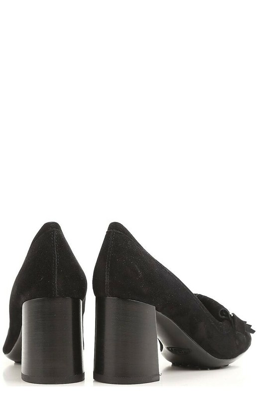 Tod's Tod Double T Fringed Pumps GOMMA T70 ZM FRANGIA DOPPIA T Tods Women Shoes