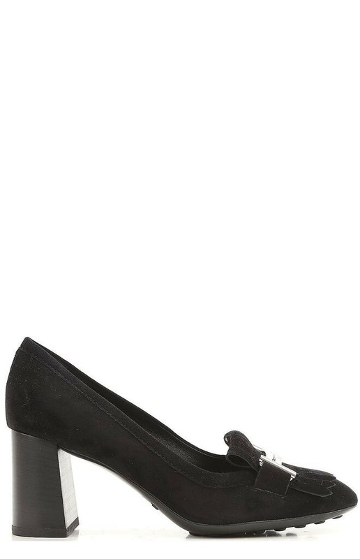 Tod's Tod Double T Fringed Pumps GOMMA T70 ZM FRANGIA DOPPIA T Tods Women Shoes
