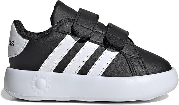 Toddler Adidas Grand Court 2.0 CF I Black/White ID5272 100% Authentic New