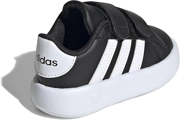 Toddler Adidas Grand Court 2.0 CF I Black/White ID5272 100% Authentic New