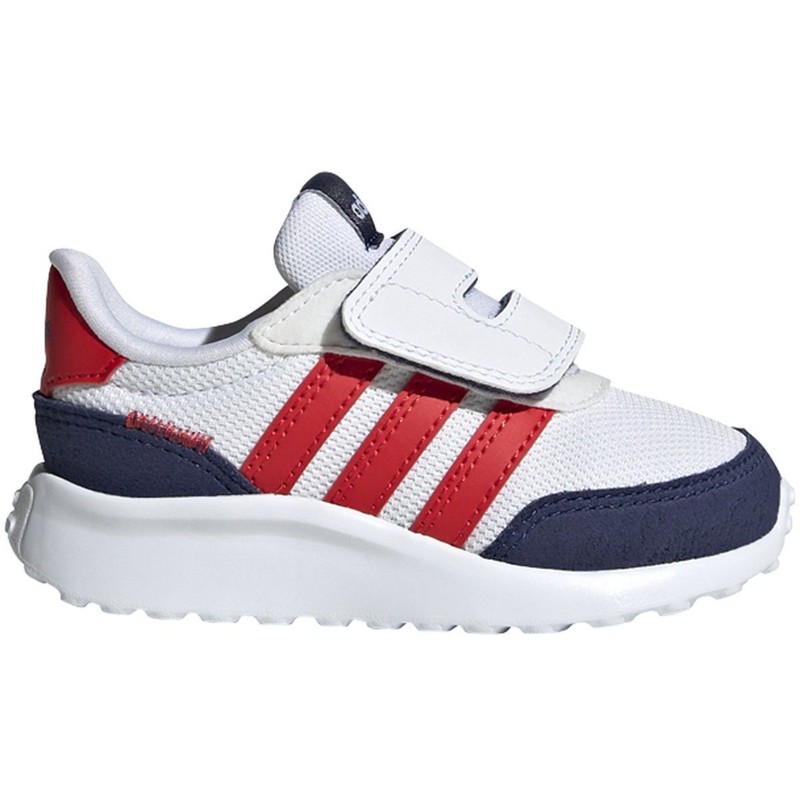 Toddler Adidas Run 70S ACI Hook & Loop GW0326 White Red Blue 100% Authentic New
