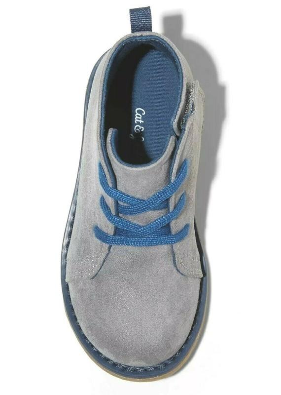 Toddler Baby Boys' Toddler Jareem Chukka Boots Shoes Cat And Jack Gray NWT