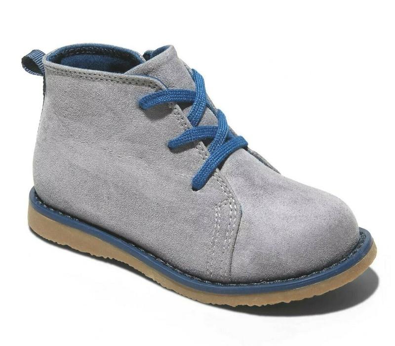 Toddler Baby Boys' Toddler Jareem Chukka Boots Shoes Cat and Jack Gray NWT