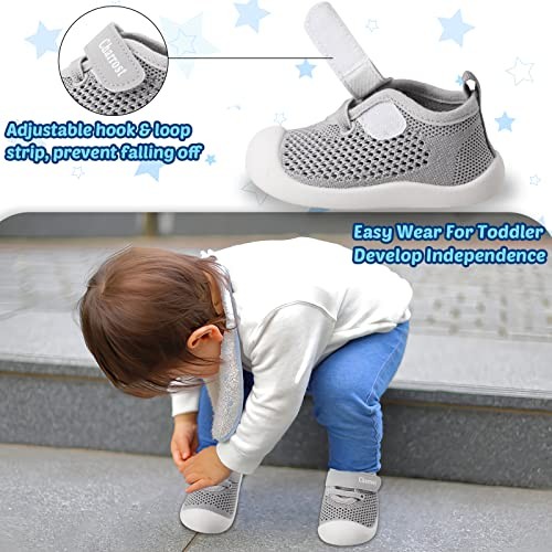 Toddler Baby Girl Boy First Walking Shoes Checkered Sneakers 7 Toddler 4 Grey