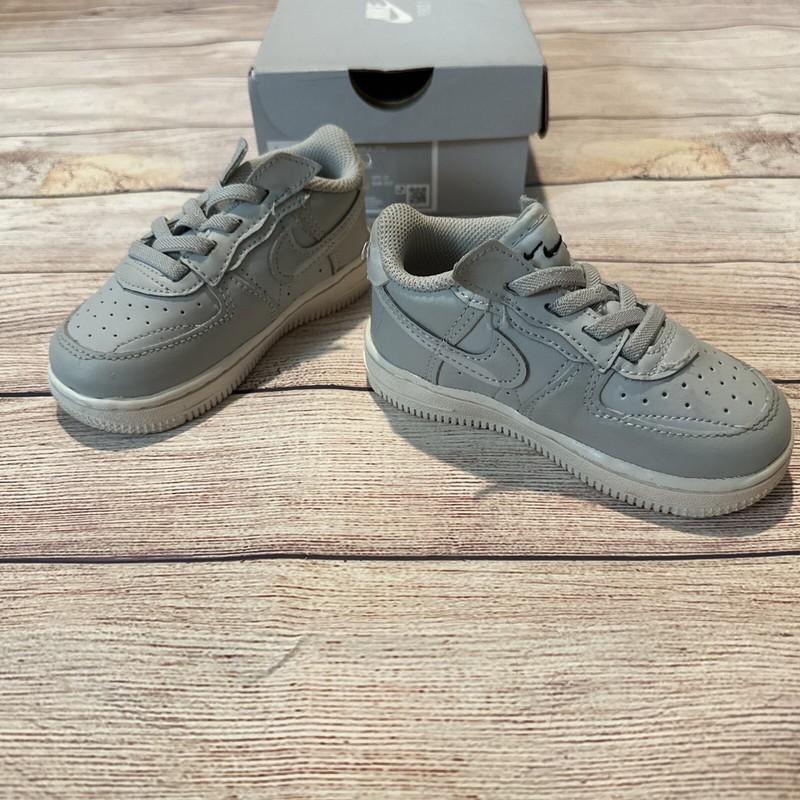 Toddler Boy 7C Nike Force 1 Fontanka Grey Fog/ Lemon Wash-Phantom