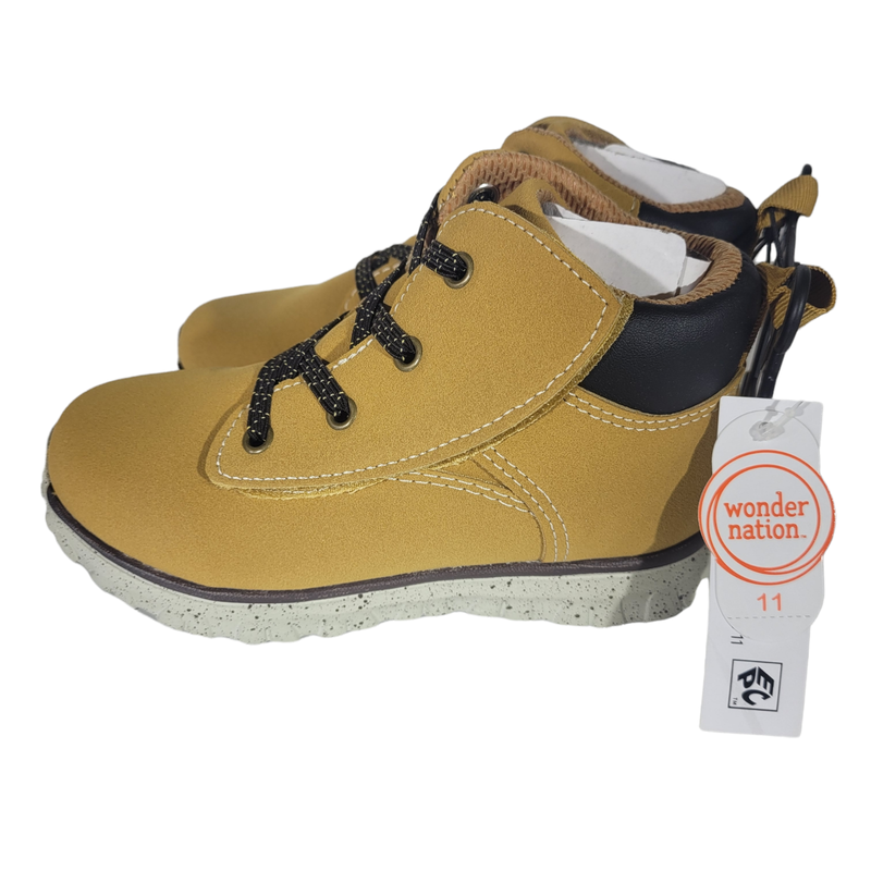 Toddler Boys' Wonder Nation Tucker Boots Wheat Size 11