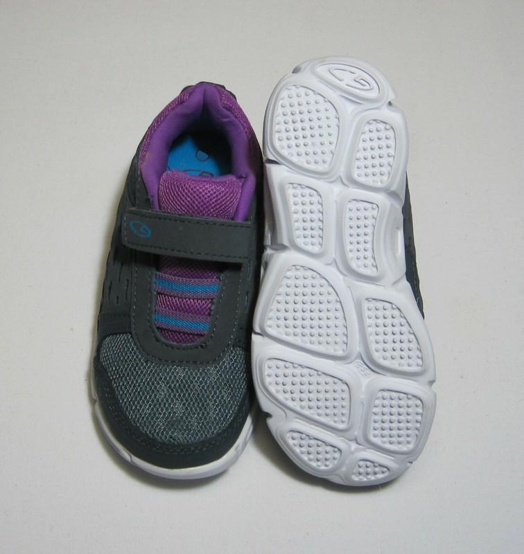 Toddler Girls Athletic Lightweight Running Gray NWT C9 By Champion