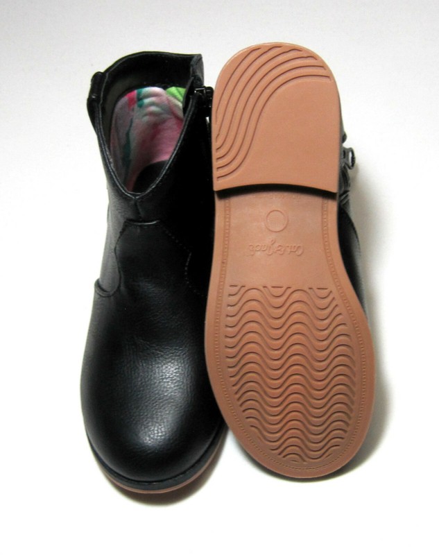 Toddler Girls Booties Black NWT Cat & Jack