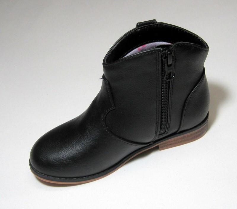 Toddler Girls Booties Black NWT Cat & Jack