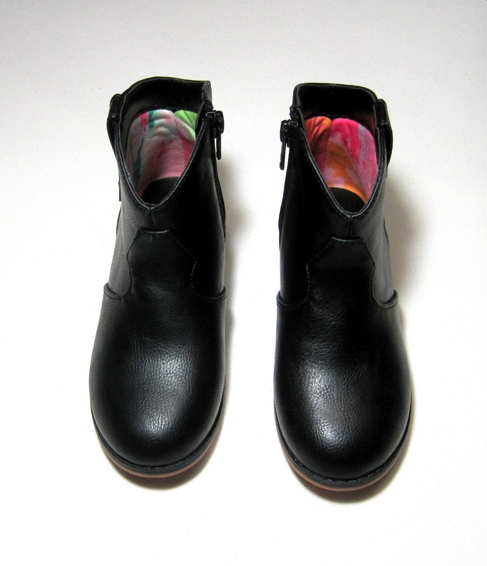 Toddler Girls Booties Black NWT Cat & Jack
