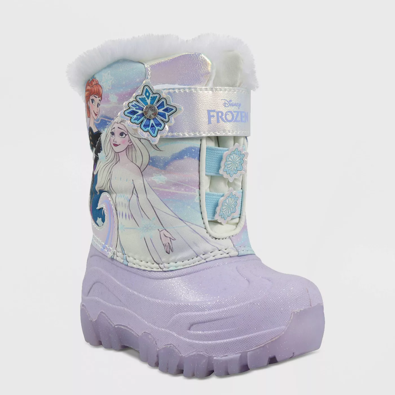 Toddler Girls' Disney Frozen Winter Boots - Lilac 6 Purple