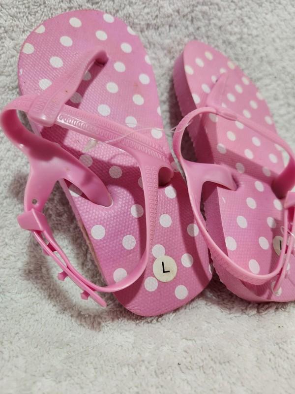 TODDLER GIRLS FLIP FLOPS LARGE