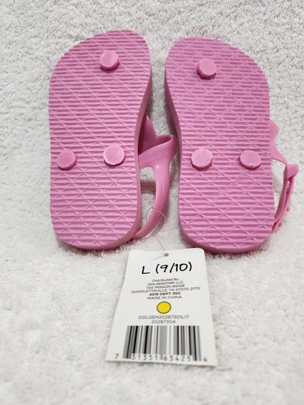 TODDLER GIRLS FLIP FLOPS LARGE