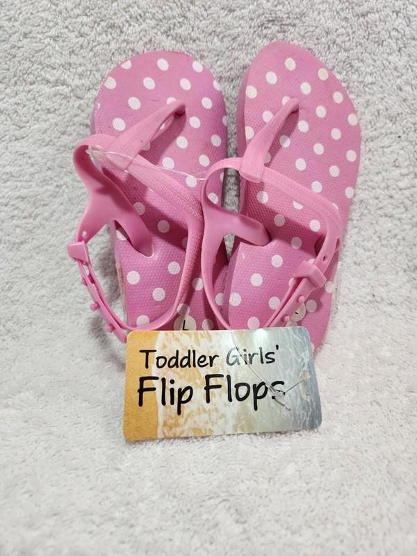 TODDLER GIRLS FLIP FLOPS LARGE
