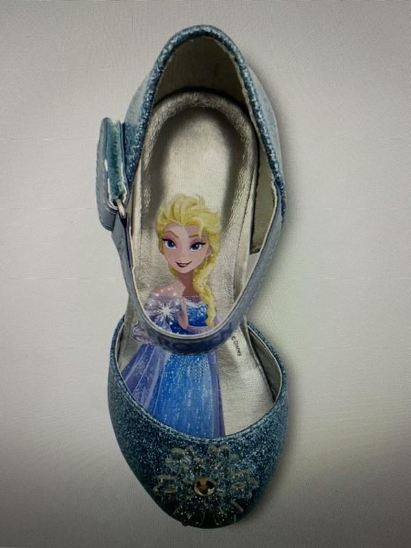 Toddler Girls' Frozen Dress Up Costume Ballet Dance Shoes Size 6
