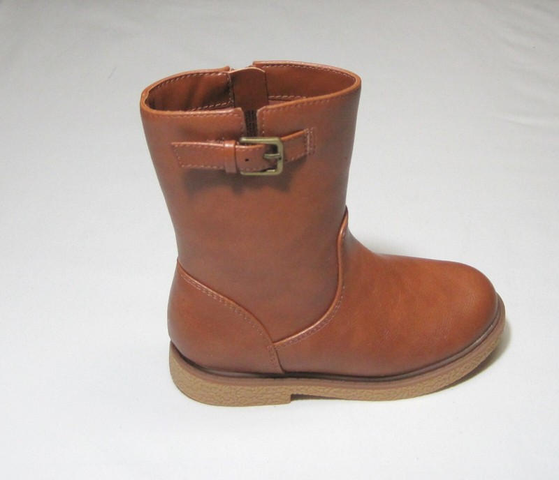 Toddler Girls Zipper Riding Boots Cognac NWT Cat & Jack