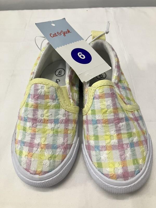 Toddler Keagan Slip-On Sneakers Yellow - Cat & Jack - SIZE 6
