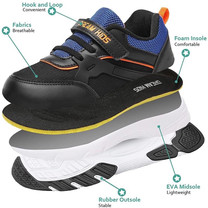 Toddler Little Kids Breathable Knit Running Sneakers Athletic Walking Shoes 6