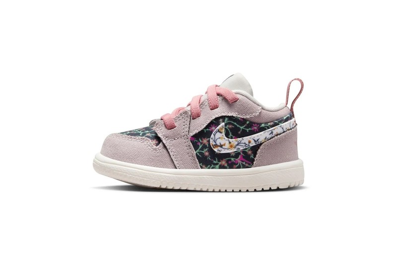 Toddler's Jordan 1 Low Alt SE Platinum Violet/Sail (FJ3450 001)