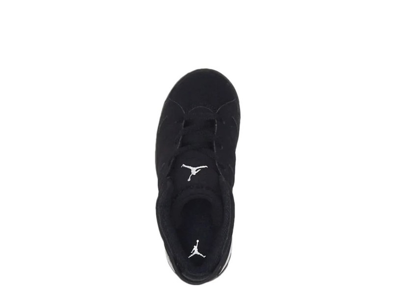 Toddler's Jordan 6 Retro "Black Chrome" Blk/Metallic Svr-Bk (DX6179 001)