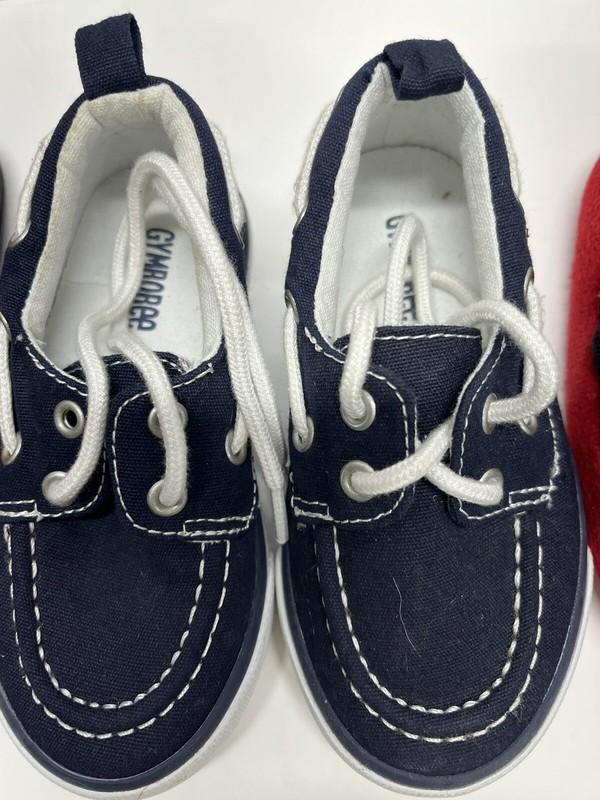 TODDLER SHOES SET OF 3 PAIRS. SIZE 6 BOYS. MICKEY MOUSE CARS AND GYMBOREE