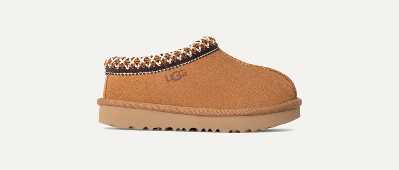 Toddler UGG Tasman II Slipper Suede 1019066T Chestnut 100% Original Brand New
