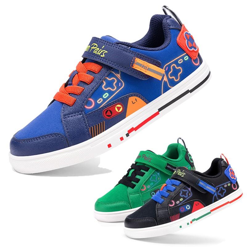 Toddlers Boys Kids Casual Shoes Playful Fun Cartoon Walking Fashion Sneakers