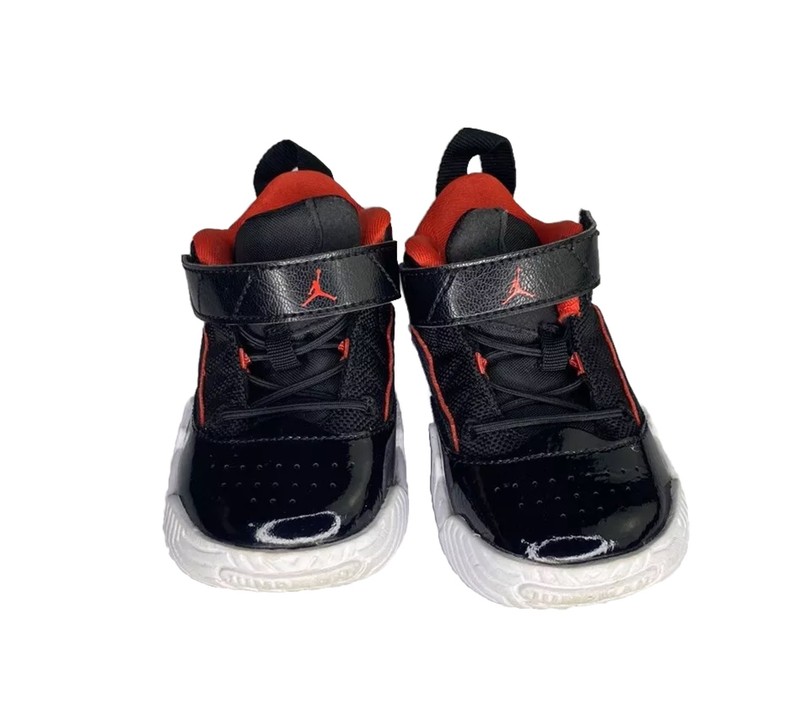 Toddlers Nike Jordan Stay Loyal TD Sz 5C Sneakers DC7231 001 Shoes Black