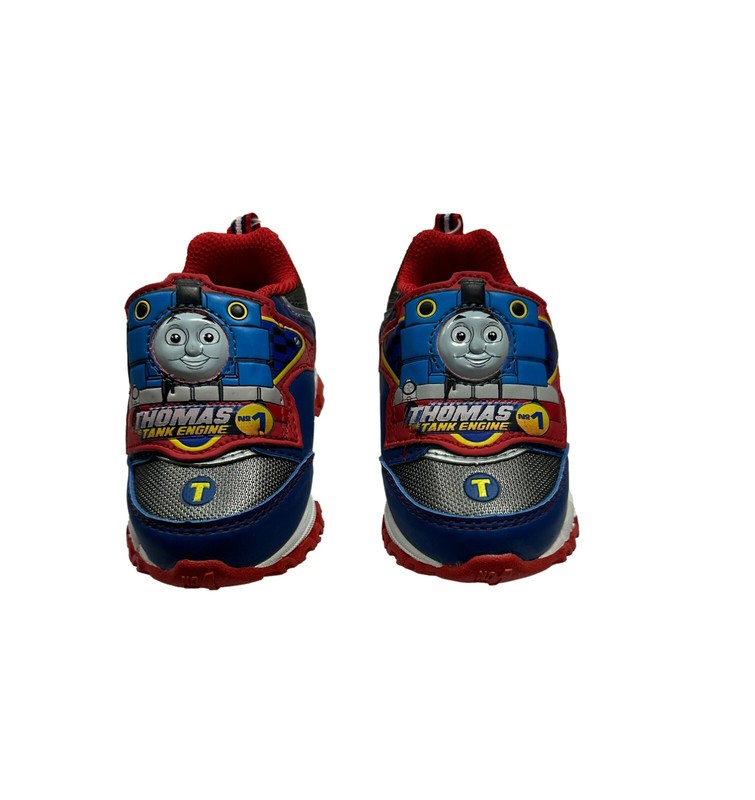 Toddlers Shoe Thomas The Tank Engine Light Up Sneakers - Grey - Size 5