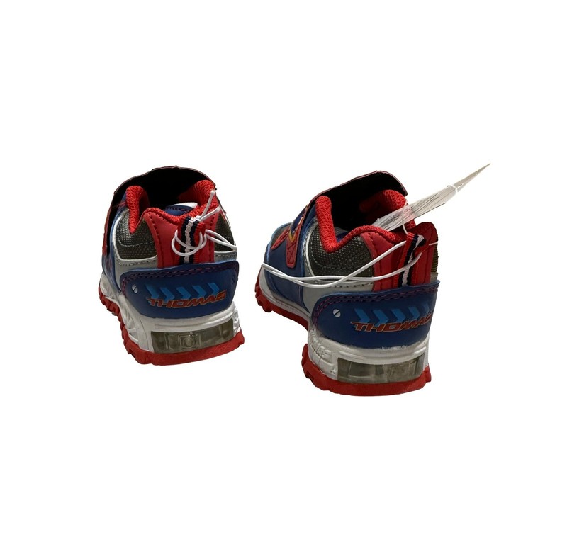 Toddlers Shoe Thomas The Tank Engine Light Up Sneakers - Grey - Size 5