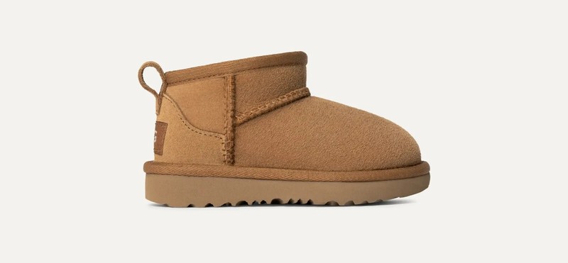 Toddlers UGG Classic Ultra Mini T/1130750T Chestnut 100% Original Brand New