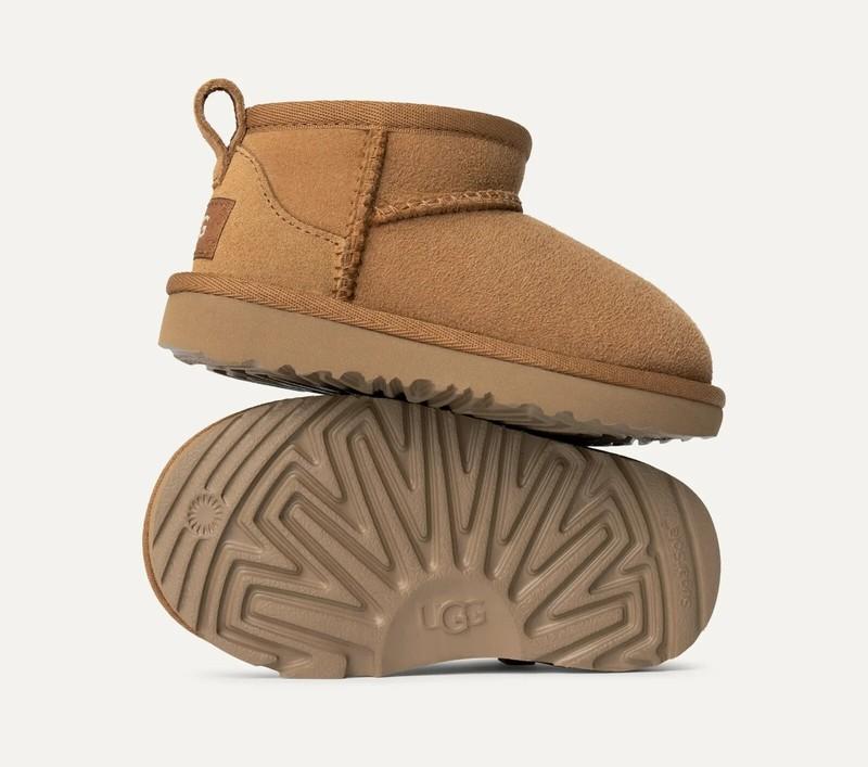 Toddlers UGG Classic Ultra Mini T/1130750T Chestnut 100% Original Brand New