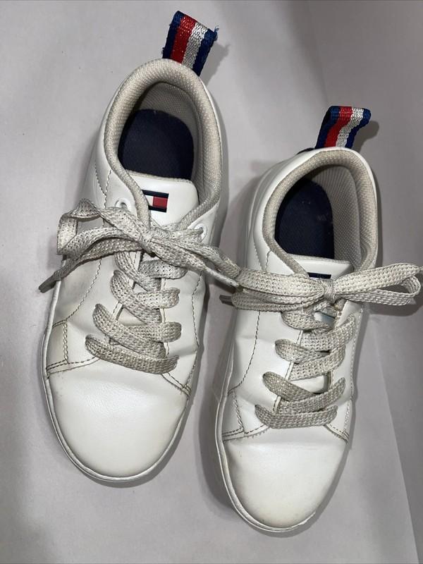 Tommy Hilfiger Shoes Girls Size 2 White Eva Platform Sneakers Tennis Shoe