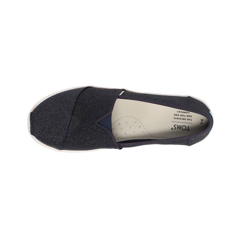 TOMS Alpargata Slip On Youth Girls Size 12.5 M Flats Casual 10015710T