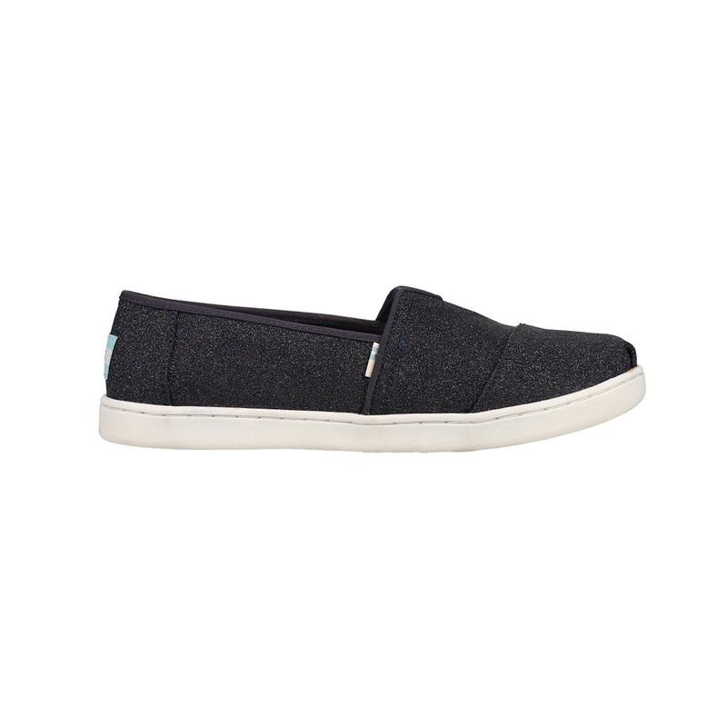 TOMS Alpargata Slip On Youth Girls Size 12.5 M Flats Casual 10015710T