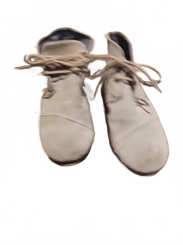 Toms Boots Youth Girls Size 2 Wedge Heels Ankle Booties Gray Suede Lace Up