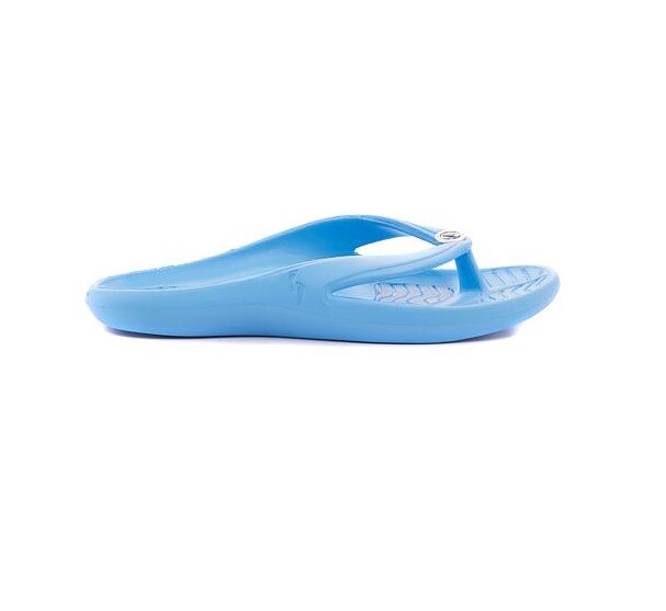 Tony Little Cheeks Medallion Health Sandals One Piece Foot Technology Blue 9