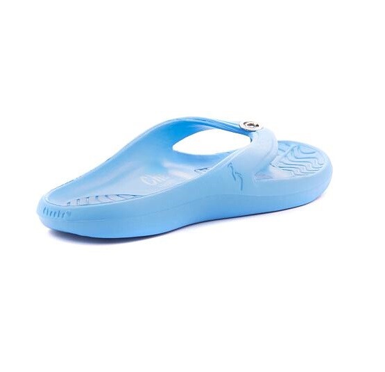 Tony Little Cheeks Medallion Health Sandals One Piece Foot Technology Blue 9