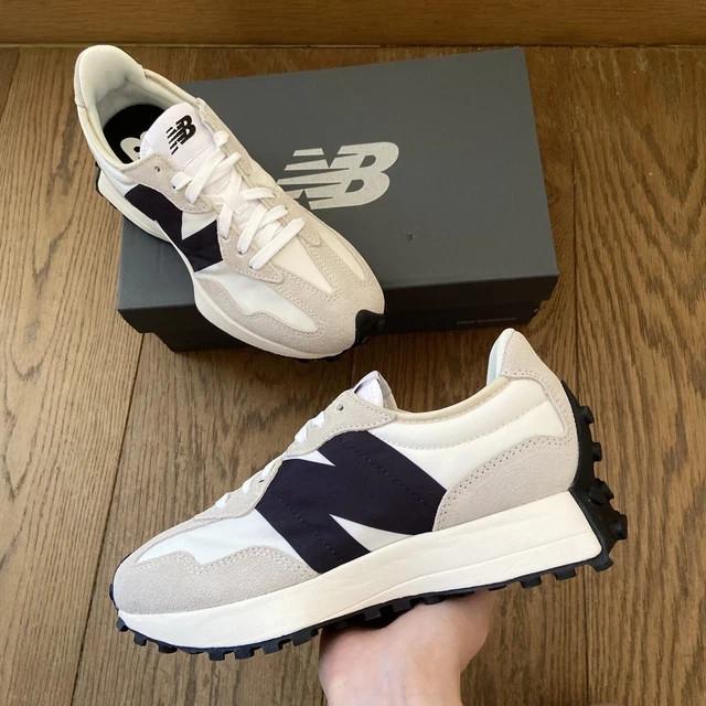 [TOP SALE]-New. Balance Women 327 Sea Salt Black-[AUTH]
