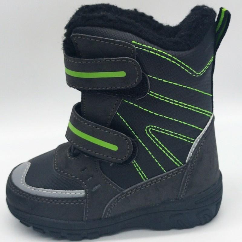 Totes Kids Black Green Waterproof Shell Toddler Size 5