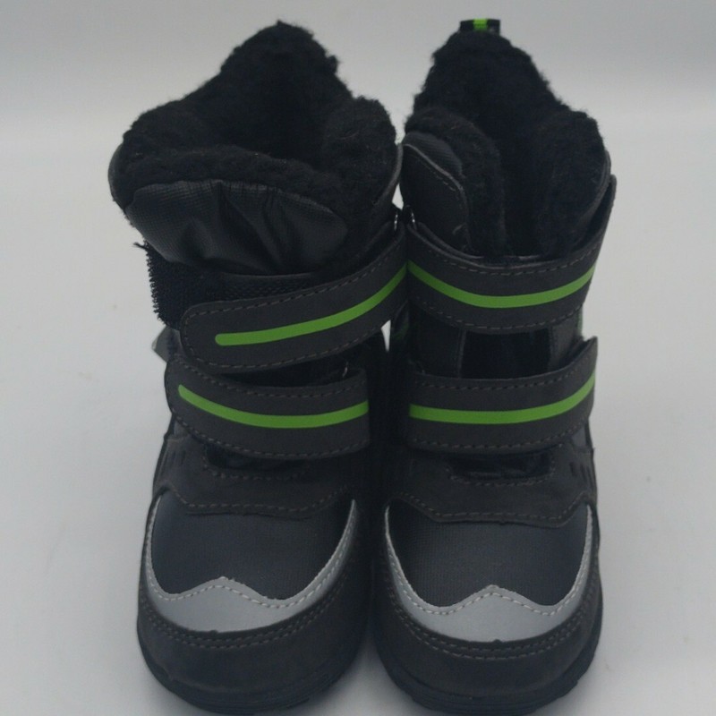 Totes Kids Black Green Waterproof Shell Toddler Size 5