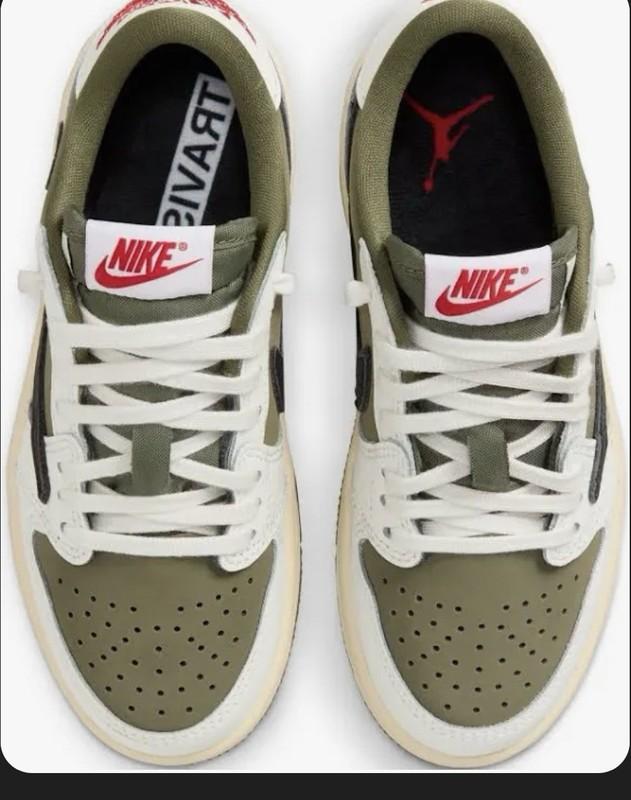 Travis Scott X Air Jordan 1 Retro Low OG SP PS 'Reverse Olive / Medium Olive
