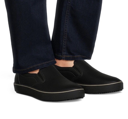 TREDSAFE Unisex - SIZE M 12 / W 13 WIDE - Ric 2.0 Slip-On Slip Resistant Shoes