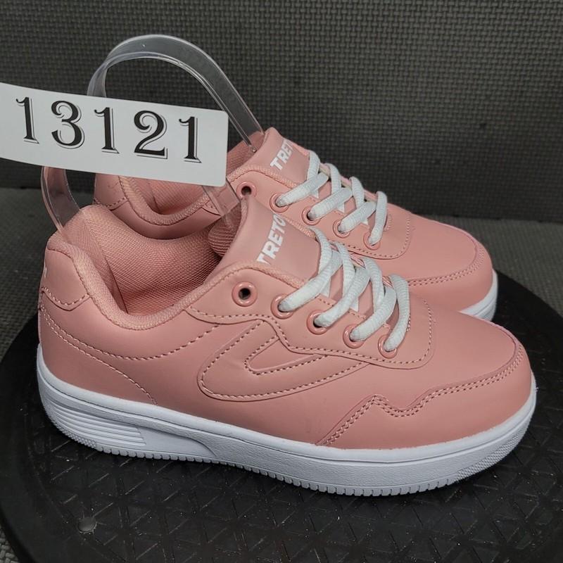 Tretorn Adelle Shoes Toddler Sz 13M Pink White Low Top Sneakers