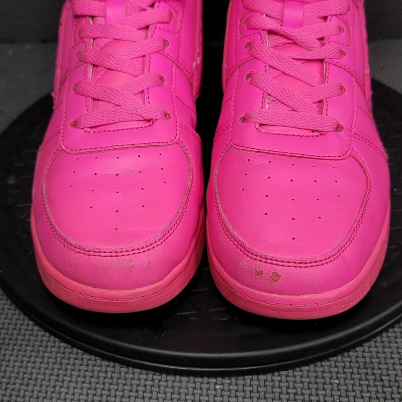 Troop Crown Mid Shoes Youth Sz 7 Pink Athletic Trainers Sneakers