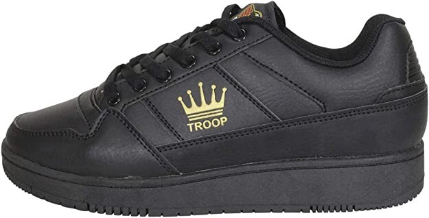 Troop Men's Destroyer Low Triple Black 1CM00086-001 Casual Sneaker