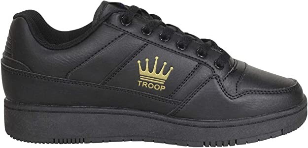 Troop Men's Destroyer Low Triple Black 1CM00086-001 Casual Sneaker