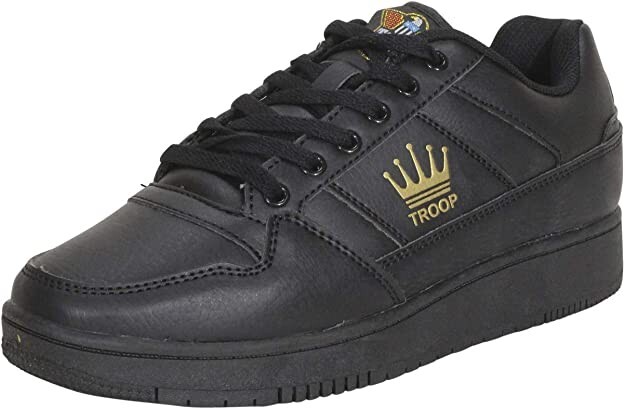 Troop Men's Destroyer Low Triple Black 1CM00086-001 Casual Sneaker